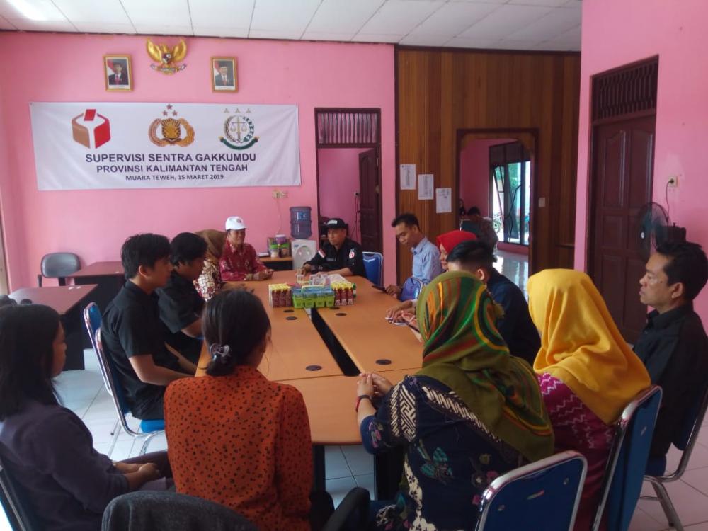 Bawaslu Provinsi Kalimantan Tengah Supervisi Kesiapan Pemungutan Suara Ulang (PSU) di Kabupaten barito Utara