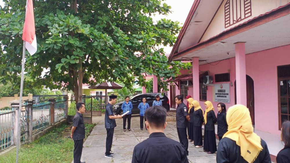 Bawaslu Kabupaten Barito Utara Peringati Hari Lahir Pancasila