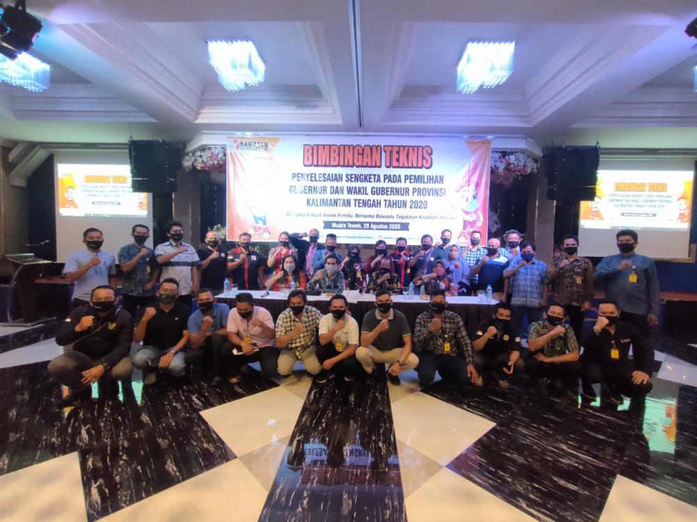 Bawaslu Kabupaten Barito Utara Gelar Bimtek Penyelesaian Sengketa