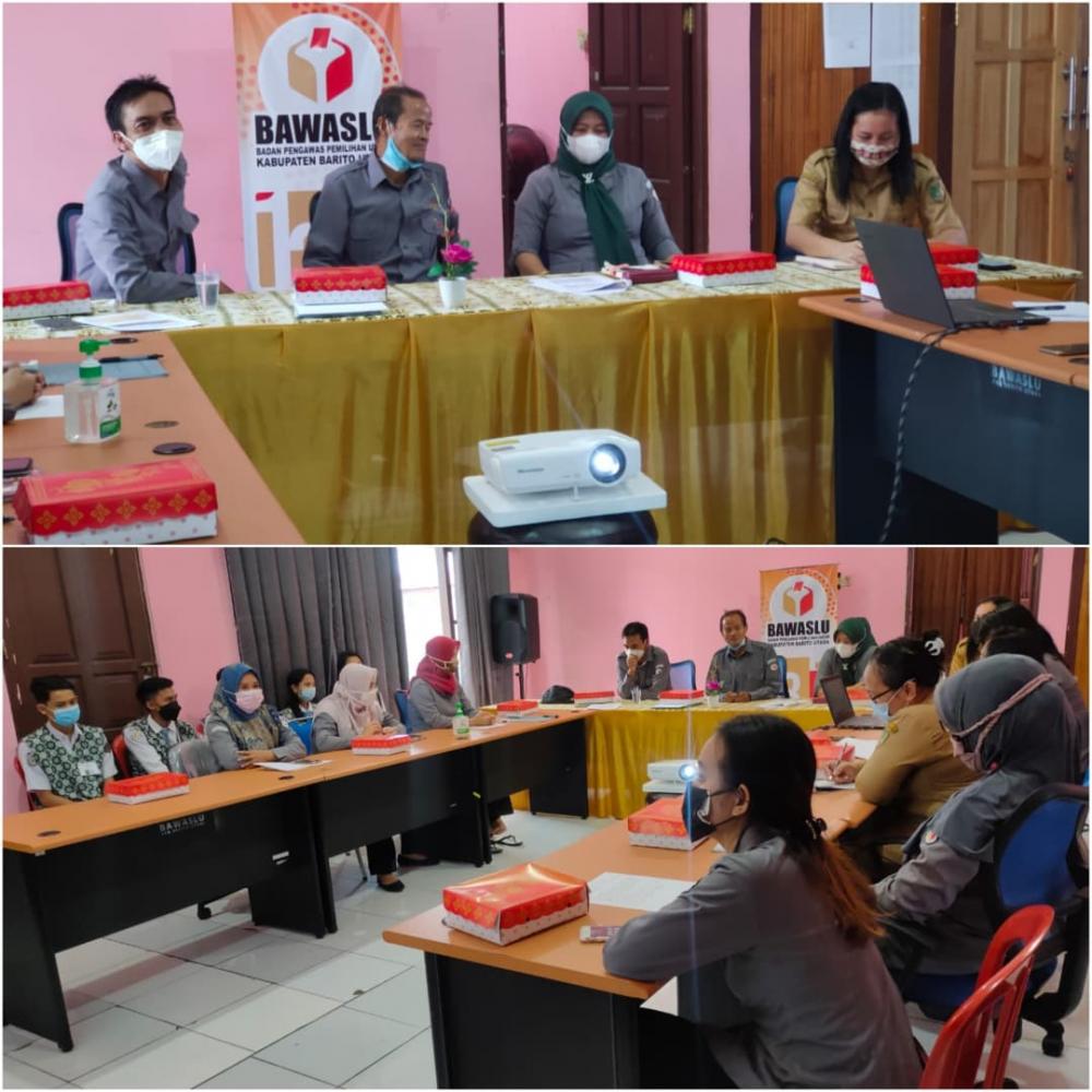 Bawaslu Kabupaten Barito Utara Gelar Rapat Internal