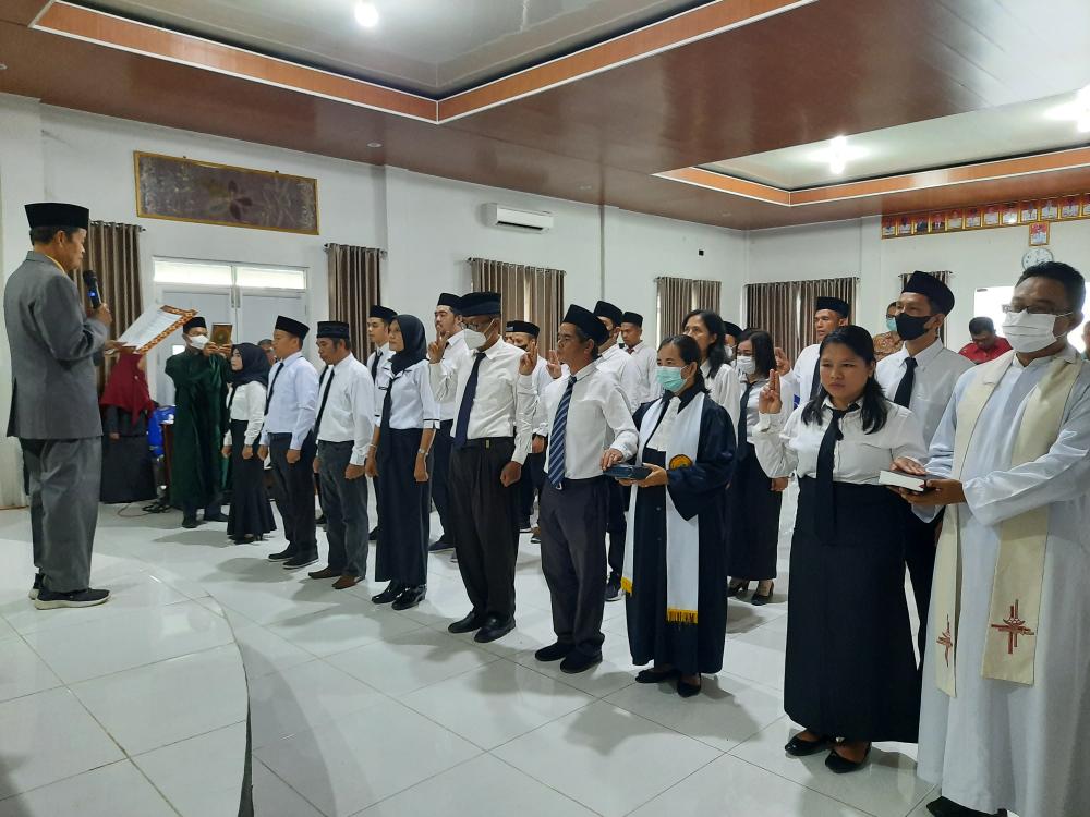 Pelantikan Panwaslu Kecamatan Se-Kabupaten Barito Utara