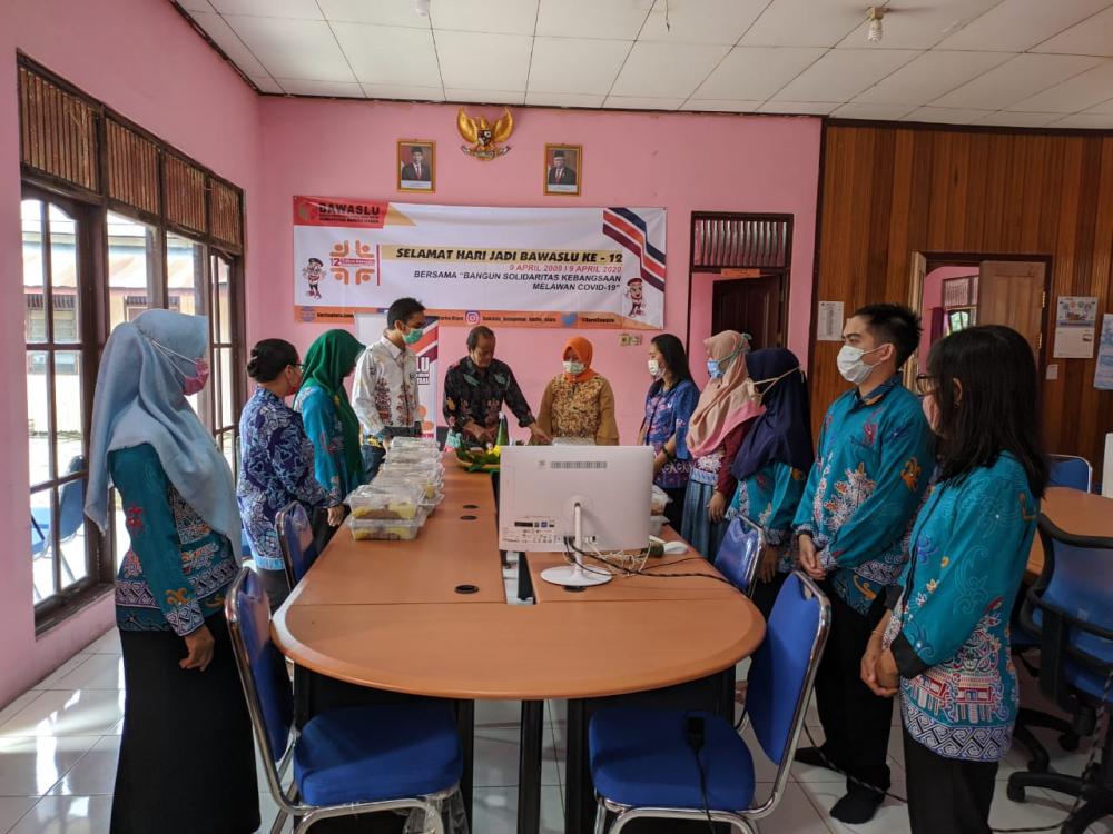 Bawaslu Kabupaten Barito Utara Peringati Hari Jadi Bawaslu Ke-12