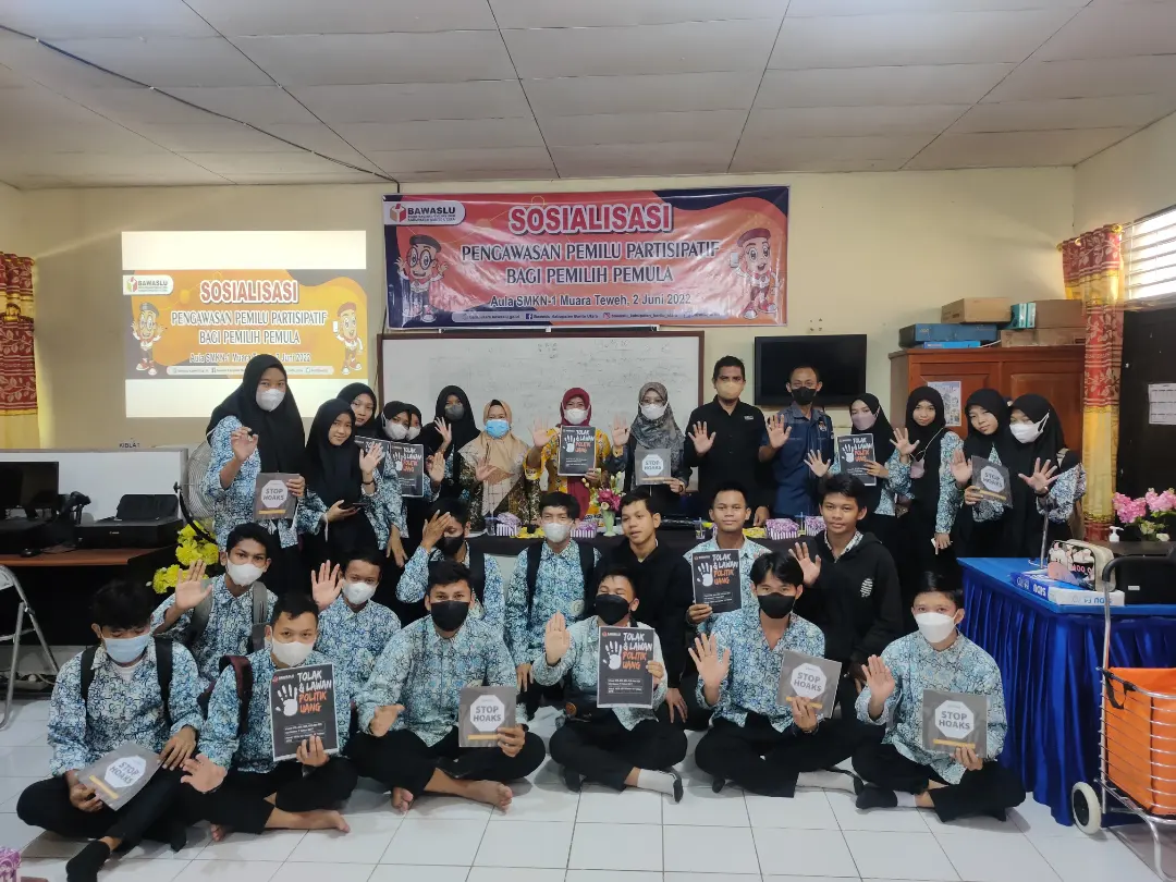 Tingkatkan Pengawasan Partisipatif, Bawaslu Kabupaten Barito Utara Lakukan Sosialisasi Bagi Pemilih Pemula