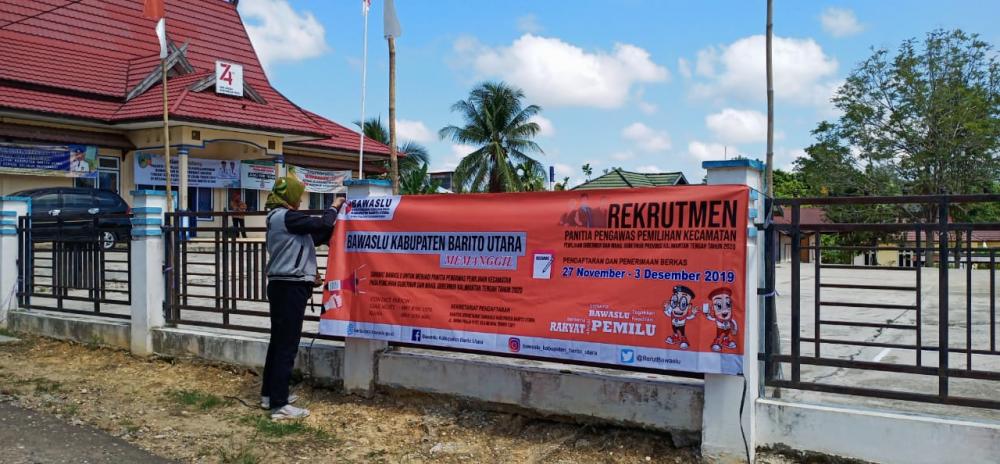 Pengumuman Perekrutan Panitia Pengawas Pemilihan Kecamatan Tahun 2019