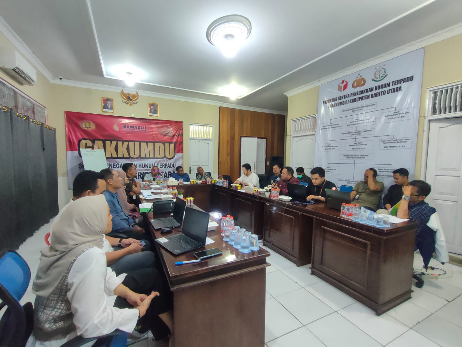 Rapat Bersama KPU Barut, Pemkab dan BPJS 