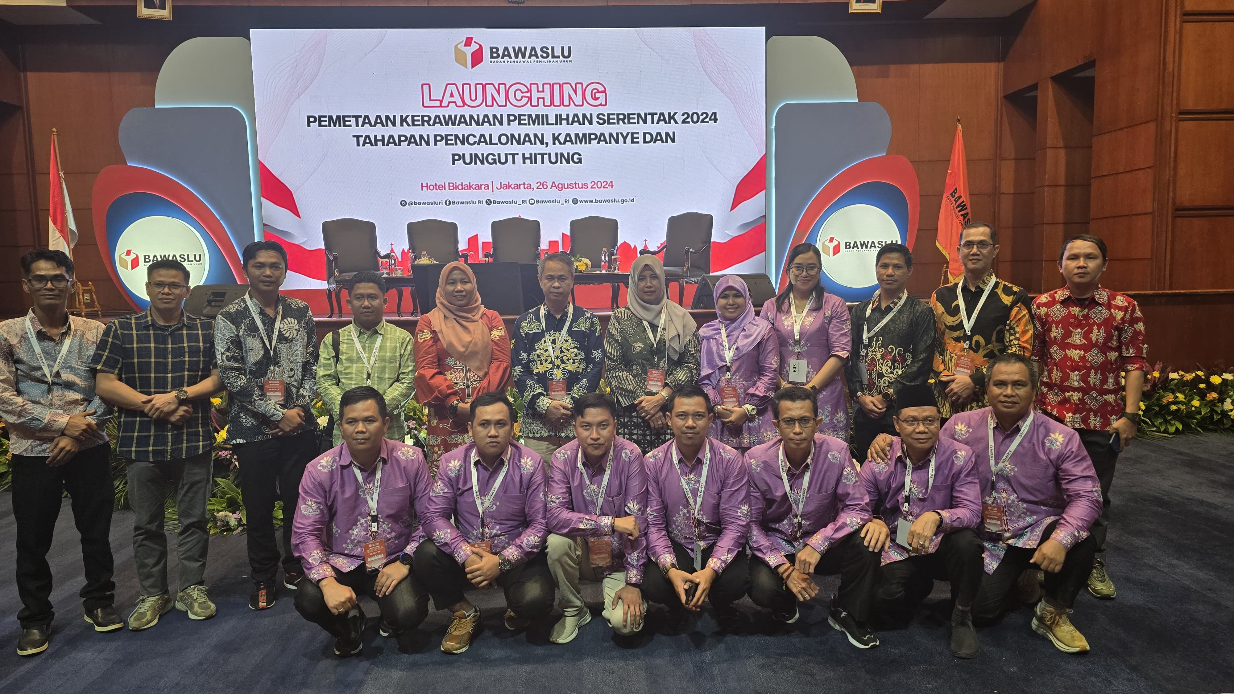 Bawaslu Resmi Luncurkan Pemetaan Kerawanan Pemilihan Serentak 2024