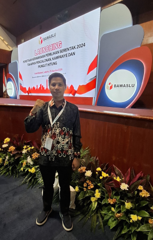 Anggota Bawaslu Kabupaten Barito Utara Amir Mahmud