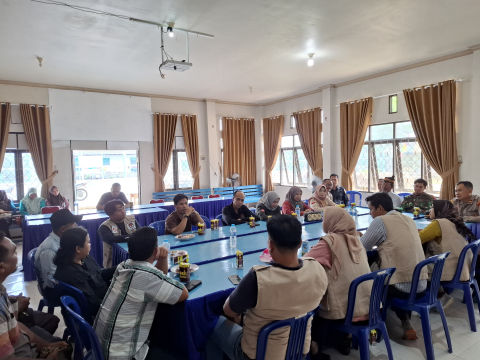 Rapat Koordinasi KPU, Bawaslu, PPK, Panwascam, dan unsur Tripika Montallat