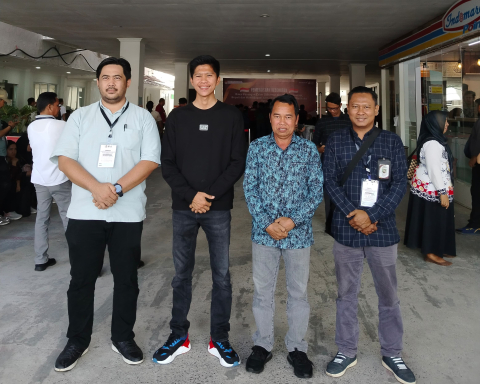 Ketua Adam Bersama Paslon Agi-Saja