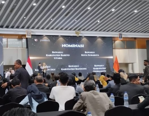 Nominasi Diskusi Publik Terproduktif Anugrah Kehumasan Bawaslu RI