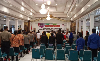 Rapat Pleno Terbuka Rekapitulasi Hasil Penghitungan Perolehan Suara Pemilihan Umum Tahun 2019 Tingkat Kabupaten Barito Utara   