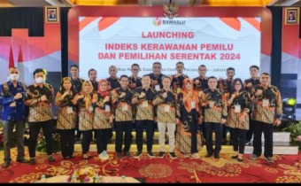 INDEKS KERAWANAN PEMILU (IKP) DI KALIMANTAN TENGAH MASUK DALAM KATEGORI RAWAN RENDAH