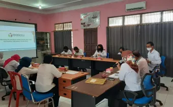 Bawaslu Kabuaten Barito Utara Gelar Rapat Persiapan Pelaporan LHKPN Tahun 2021